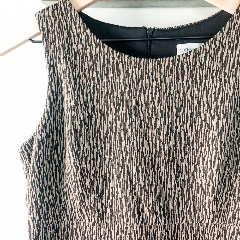 Brown Motherhood Maternity Dress